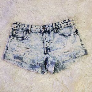 Acid Washed Cut Off Jean Shorts Forever